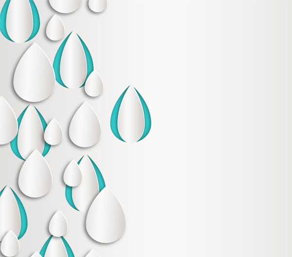 Create a Dimensional Raindrop Desktop Wallpaper Illustration in Adobe Illustrator