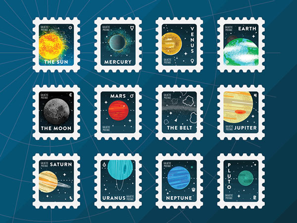 100 Days Project: Stamps